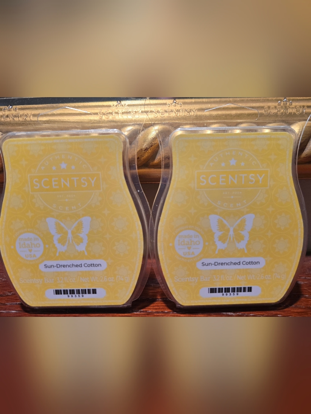 Scentsy Sun-Drenched Cotton Wax Melts (2)